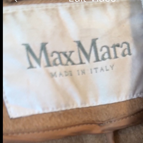 MAX MARA classic camel coat - Picture 11 of 15